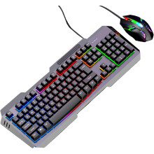 Clavier filaire DS600 à 104 touches avec rétroéclairage et frappe fluide pour clavier de jeu avec rétroéclairage optionnel