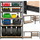 Lagerregal - schwarz 180x100x60 Bigstreen 1