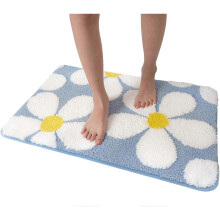 Cute Flower Bath Mat for Bathtub Shower 24x16 Inch 2025