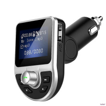 1.44-inch LCD screen car MP3 player with Bluetooth hands-free calling, car music player, radio, USB flash drive, FM transmitter