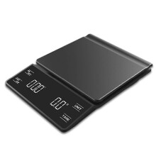 3kg/0.1g LED Screen Digital Precision Coffee Scale with Touchscreen, Tea Brewing Powder Electronic Scale, Kitchen Gadgets, Household Items
