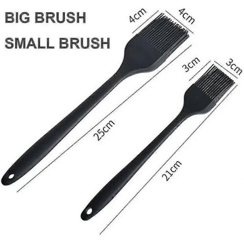 Pastry Brush. 2pack Kit Brush for Ing. Ba. Barbecue 1