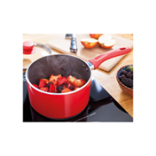 Judge Radiant Non-Stick Saucepan 18cm/1.6 Litre Red