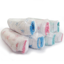 7 stuks wegwerp zwangerschapsondergoed, postpartum, ademend, niet-geweven, wit, voor thuis en op reis, maat L