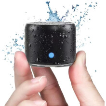 Scatola di imballaggio da viaggio, altoparlante Bluetooth portatile A106 Pro, impermeabile IP67, adatto per bagni e camere da letto (nero).