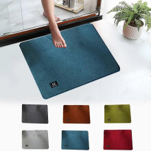 Jacenvly New Wall Decor, Summer Carpet for Front Door, Super Absorbent Quick-Drying Non-Slip Mat with Rubber Backing, Washable Soft Bathroom Bathtub