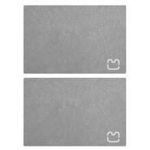2Pcs Simple-Thin Diatomaceous Bath Mat Bathtub Mat, Fast Drying Bath Mat Non- Shower Mat Bathroom F