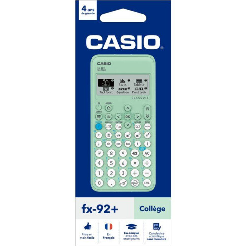 Casio Wissenschaftlicher Taschenrechner - CASIO - FX-92+ College - Grün 2