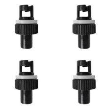 4Pcs Air Pump Hose Valve Adapter Kayak Inflatable Boat Air Valve Hose Adapter Water Fit for Boat Kayak Rubber Boats