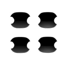 Car Outer Door Bowl Trim Cover for Freed Air Crosstar 2024 Outside Door Bowl Sticker Bright Black