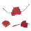 Rood Mini Brandblusser Sticker Automatisch Auto Nooduitrusting 5