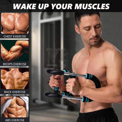 Twister Arm Trainer Στήθος για Άνδρες Εξοπλισμός Εκγύμνασης Μυών με Άνοιξη και Αν 1