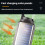 Solar Rechargeable LED Camping Light Bulb Warm White 5