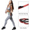 10 θηλιές γιόγκα stretching ιμάντα μη ελαστική γυμναστικής για φυσικοθεραπεία 3