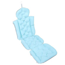 Bathtub Mat Pillow Cushion Tub Bath Headrest Spa Pillows Relaxing Rubber Floor Cushioned Ergonomic Bathing Non Adult