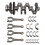 N42B20A N43B20A N46B20 Crankshaft Assembly for BMW 1 Series E81 E82 E87 E88 2.0L 1