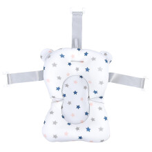 Baby Bathtub Mat Pad Cute Elegant Soft Breathable Newborn Infant Bath Support Floating Cushion Pillow