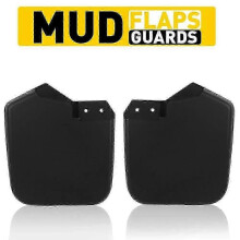 Mudflaps compatible with compatible withd Transit Custom front pair 2012-on set
