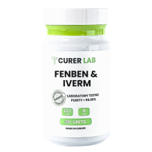 Fenben 222 mg con Iverm 6 mg | Pureza >99,90 % | Probado en laboratorio | 30 unidades