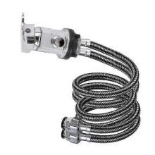 Chrome Shower Mixer Tap compatible with Caravan Motorhome 1/2" Outlet 1500mm Push Fit Tails