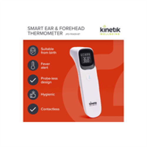 Kinetik Wellbeing Smart Ear & Forehead Bluetooth Thermometer 1