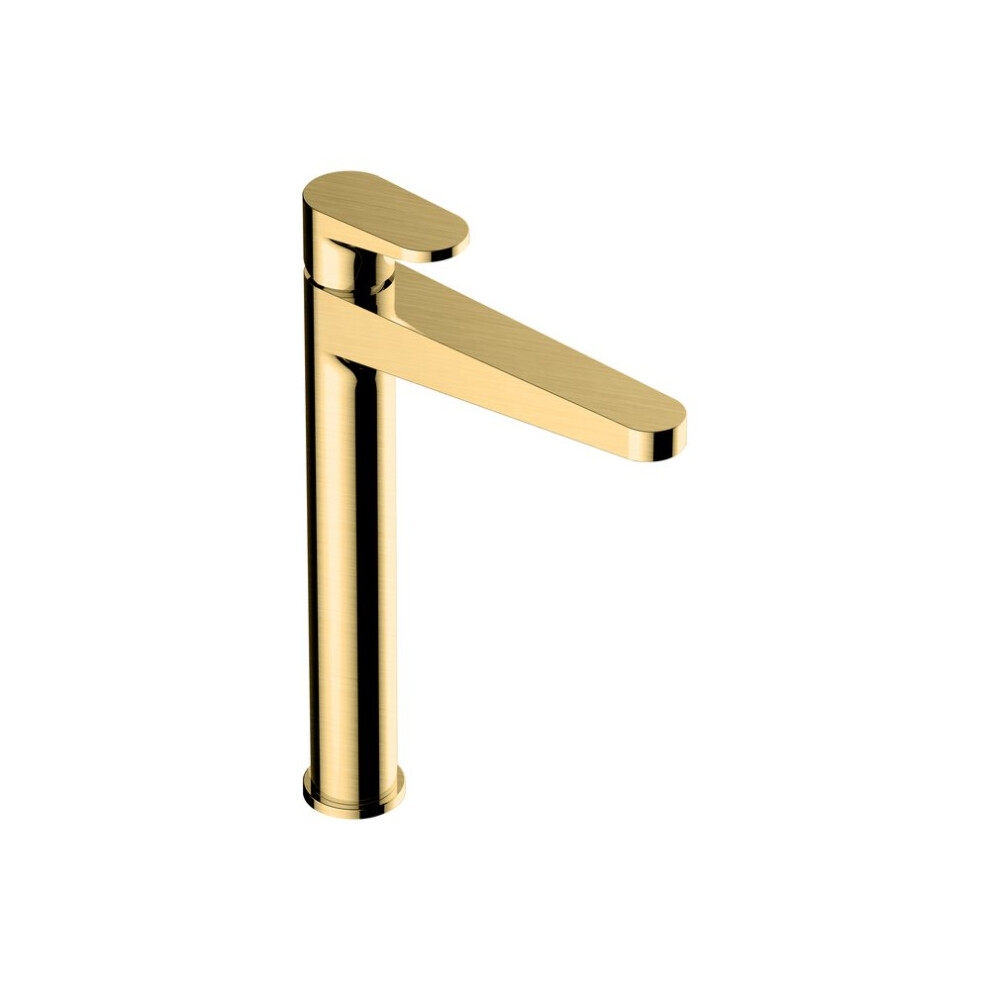 Rak Ischia Tall Basin Mixer Gold 5056176023713