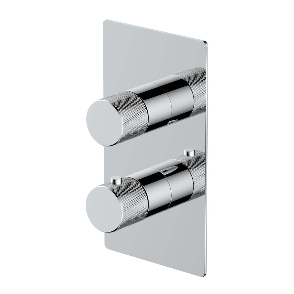 Rak Amalfi 1 Outlet 2 Handles Thermo Chrome 5056176024482