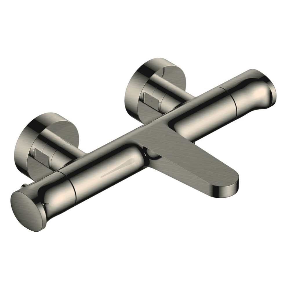 Rak Bath/Shower Wm Exposed Bar Mixer Nickel 5056176024734