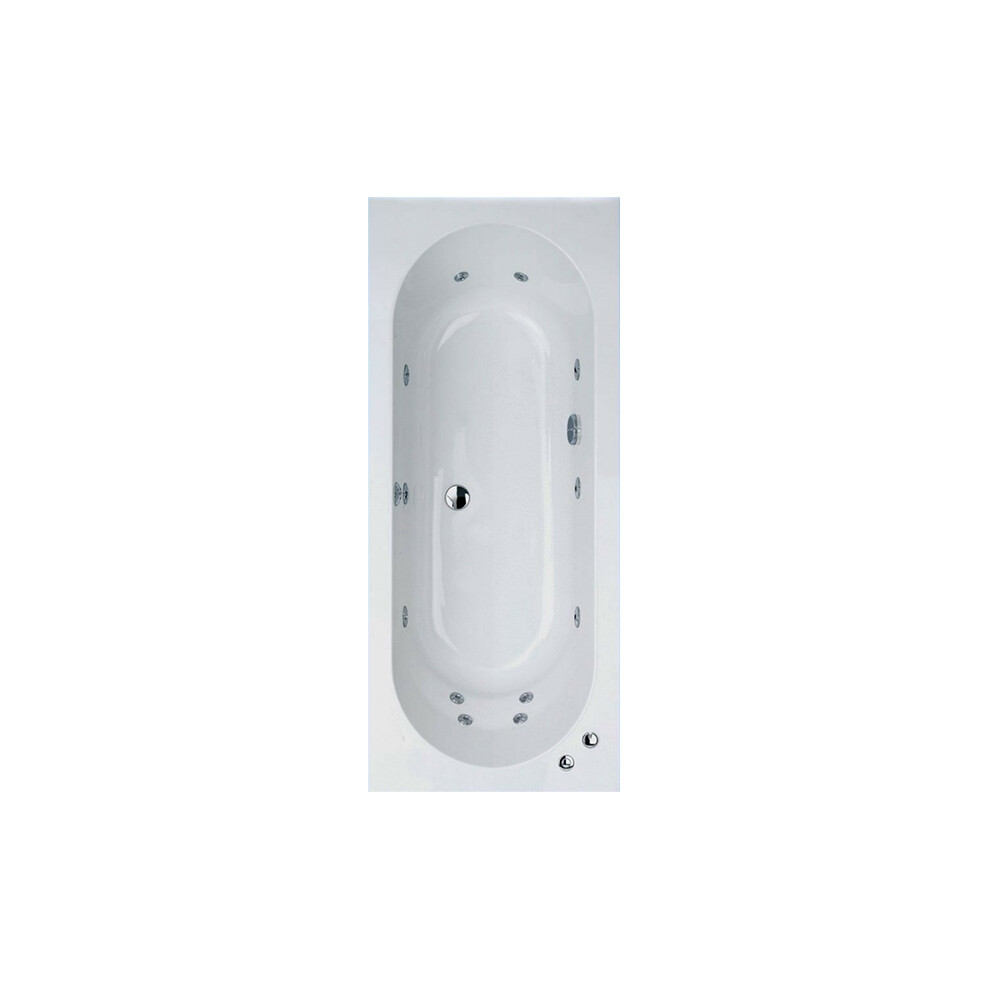 Cascade 1800 X 800Mm Double Ended Bath With Whirlpool System A 5056474584206