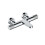 Rak Amalfi WM Exposed Thremo Valve Chrome 1