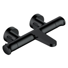 Rak Bath/Shower WM Exposed Bar Mixer Black