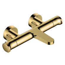 Rak Bath/Shower WM Exposed Bar Mixer Gold