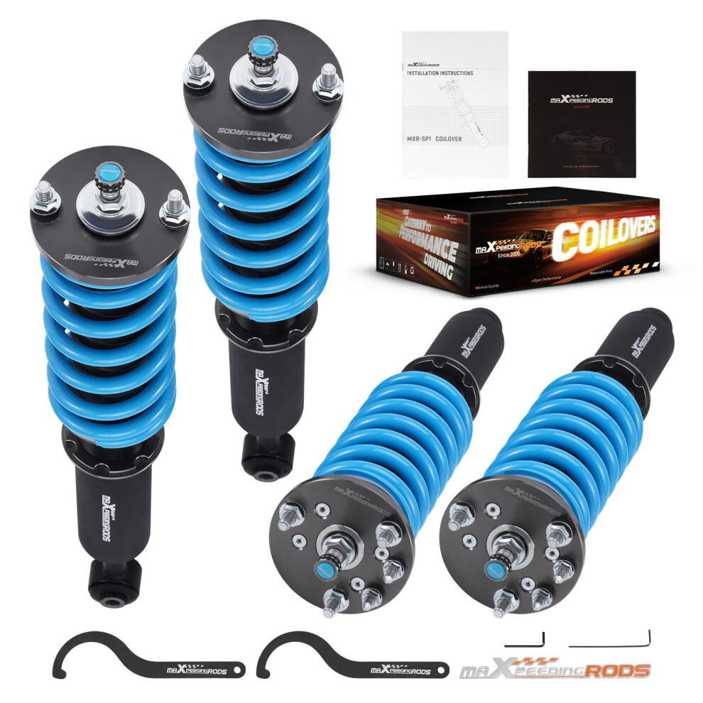 Adjustable Coilover Shock Kit For Honda Accord Cl7 03-07 Suspension Springs 6941441735721