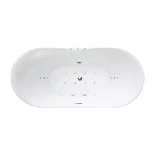 Loco Freestanding Bath 1800 x 900 x 720mm with Hydro Whirlpool & Air Jets