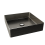 RAK Ingot Square Countertop Basin Includes Matching Waste Nickel 1