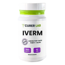 Iverm 12 mg | Καθαρότητα >99,90 % | Ελεγμένο σε εργαστήριο | 150 μονάδες