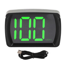 Digital speed display compatible with car with HUD GPS MPH and USB plug