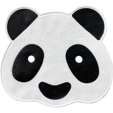 Cute Panda Bath Mat Non-Slip Shower Mat with Suction Cups and Foot Massage, Bathtub Mat for Bathroom Floor