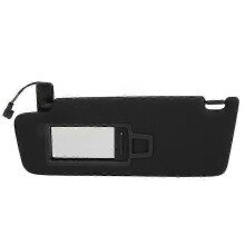 Left front sun visor compatible with MK7 - Black interior accessory with mirror