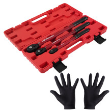 Automotive Torque Wrench Set 1/4 3/8 1/2 Drive 3-230NM Professional Tool Kit