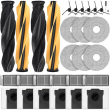 Ensemble de 30 accessoires pour aspirateur robot Dreame X50 Ultra Complete/L50 Pro Ultra/L40s Pro Ultra/Mova V50 Ultra Complete/Matrix10