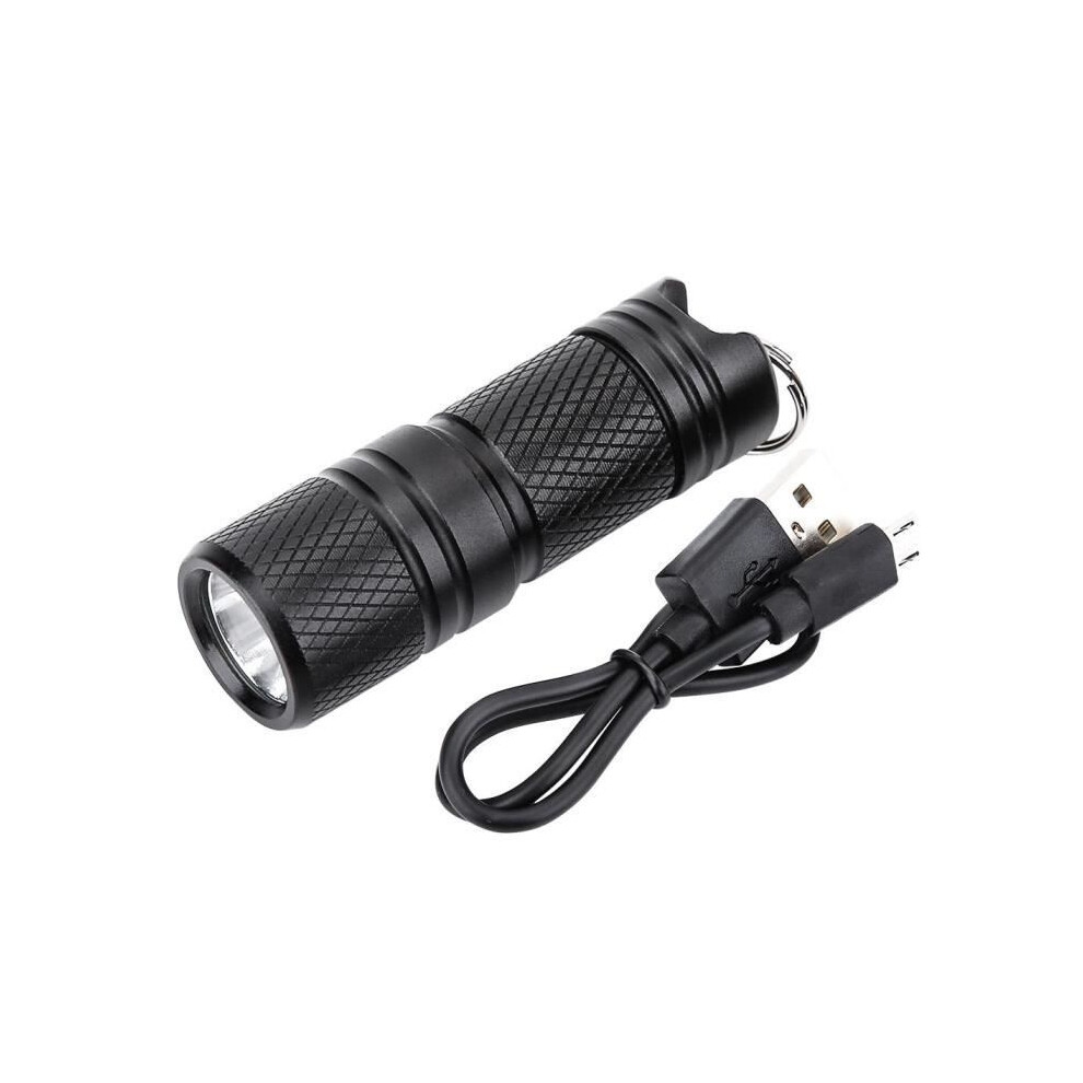 Flashlight - Atyhao - Mini Usb Rechargeable Led - Portable - Black - Pocket Torch 4139031364396