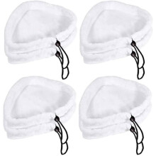 Pack of 8 Microfiber Cloths for H2O MOP Steam Mop Replacement Mop Pads for Triangular Steam Cleaner