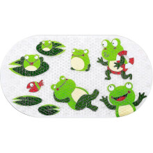 Childrens Bathtub Mat, Baby Non Slip Bath Mat Anti Mould Nippers Safety Mat Toddlers Bath Tub Mat