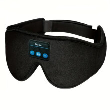 Silmämaski, jossa sisäänrakennetut langattomat kuulokkeet, ergonominen 3D-muotoilu, paras lahja unettomuuteen