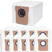 10 sacs pour aspirateurs robots Xiaomi X10+ / X20+ et Dreame L10s Ultra, Dreame L10 Ultra, L20 Ultra, X40 Ultra, de remplacement