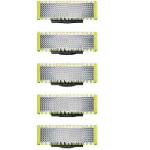 Lame di ricambio OneBlade per rasoi/rifinitori elettrici, in acciaio inossidabile resistente, per rifinire, modellare e radere, confezione d