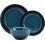 Festival Dinnerware Set Stoneware Ombre Glaze 12 Piece 1