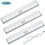 Set van 3 LED-lampen - Merkloos - USB oplaadbaar - Magnetisch - Bewegingssensor - Wit 1