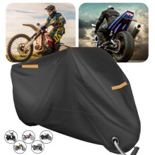 Telo coprimoto - WELAN - XXXL - Impermeabile - Resistente alla neve - 295x110x140cm